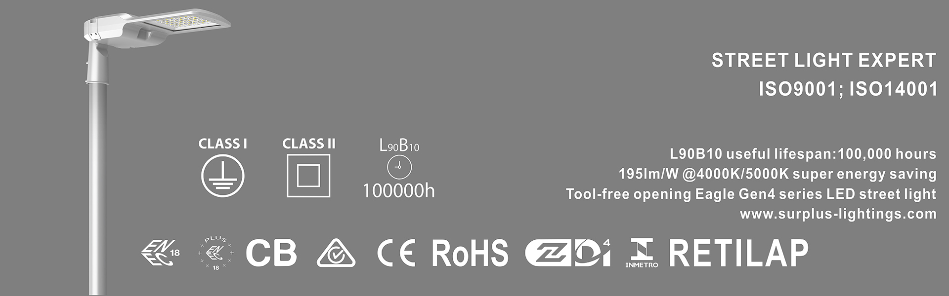 calidad La luz de las calles de las ciudades de la región de la Unión Europea (UE) no se puede utilizar para Fábrica