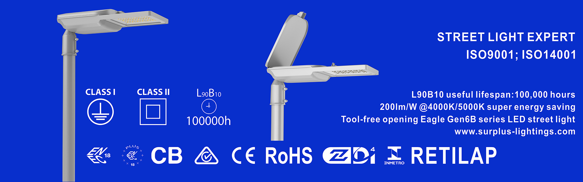 calidad La luz de las calles de las ciudades de la región de la Unión Europea (UE) no se puede utilizar para Fábrica