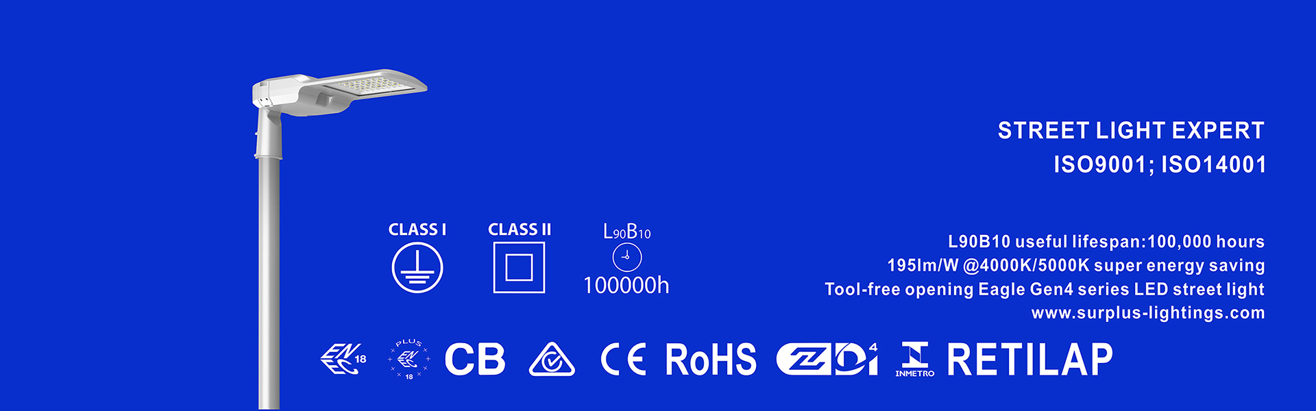 calidad La luz de las calles de las ciudades de la región de la Unión Europea (UE) no se puede utilizar para Fábrica