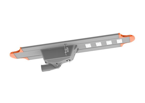210 Lm/W 200W IP66 Integrated Intelligent Solar LED Street Light TUV CB CE SAA Approved Solar Lighting All In One Solar LED Street Light LED Parking Lot Light