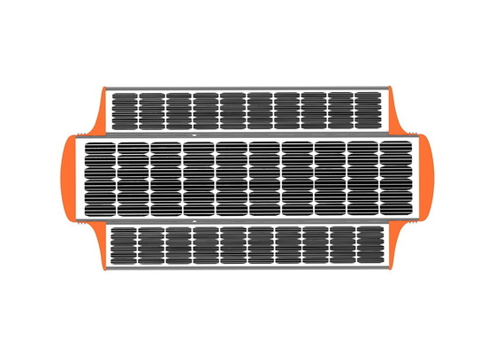 210 lm/W 200W IP66 Integrated Intelligent Solar LED Street Light TUV CB CE SAA Approved Solar Lighting All in one solar LED street light solar powered LED street light solar LED parking lot light