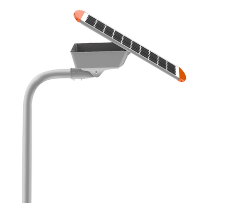 210 lm/W 80W IP66 Integrated Intelligent Solar LED Street Light TUV CB CE SAA Approved Solar Lighting All in one solar LED street light solar powered LED street light solar LED parking lot light