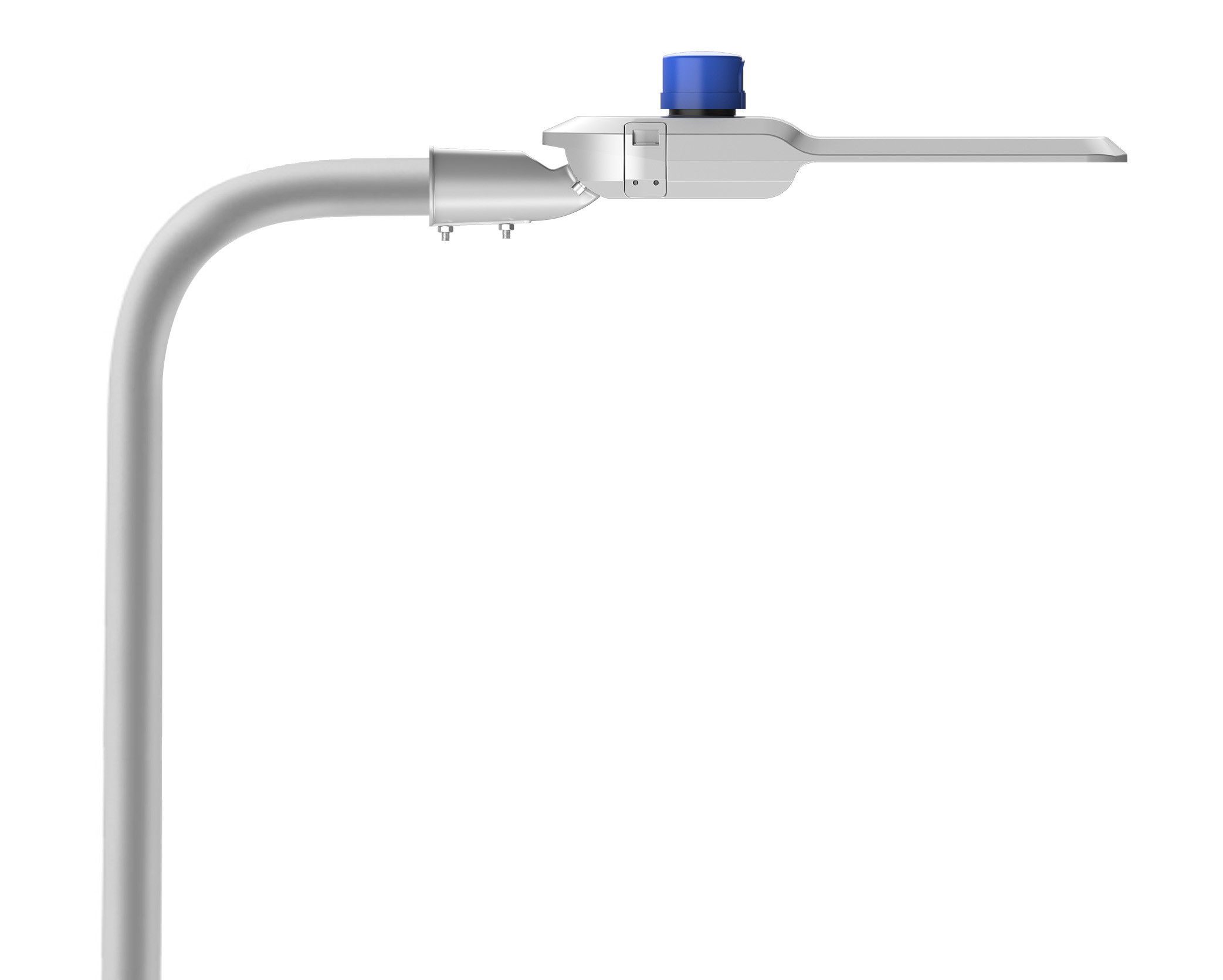 Smart City Lighting 190lm/W 60W LED Street Light IP66 IK09 ENEC CB SASO ENEC+ SAA CE Zhaga-D4i Certified 10 Years Warranty Public Lighting