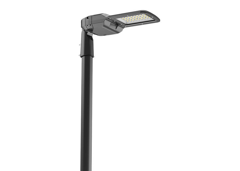 EAGLE GEN4 TUV ENEC ENEC PLUS+ CB CE RoHS Certified 80W DALI-2 LED Street Light 195lm/W With 7 PIN NEMA Socket Shorting Cap and 10KV SPD Tool-free opening and Self-cleaning Design